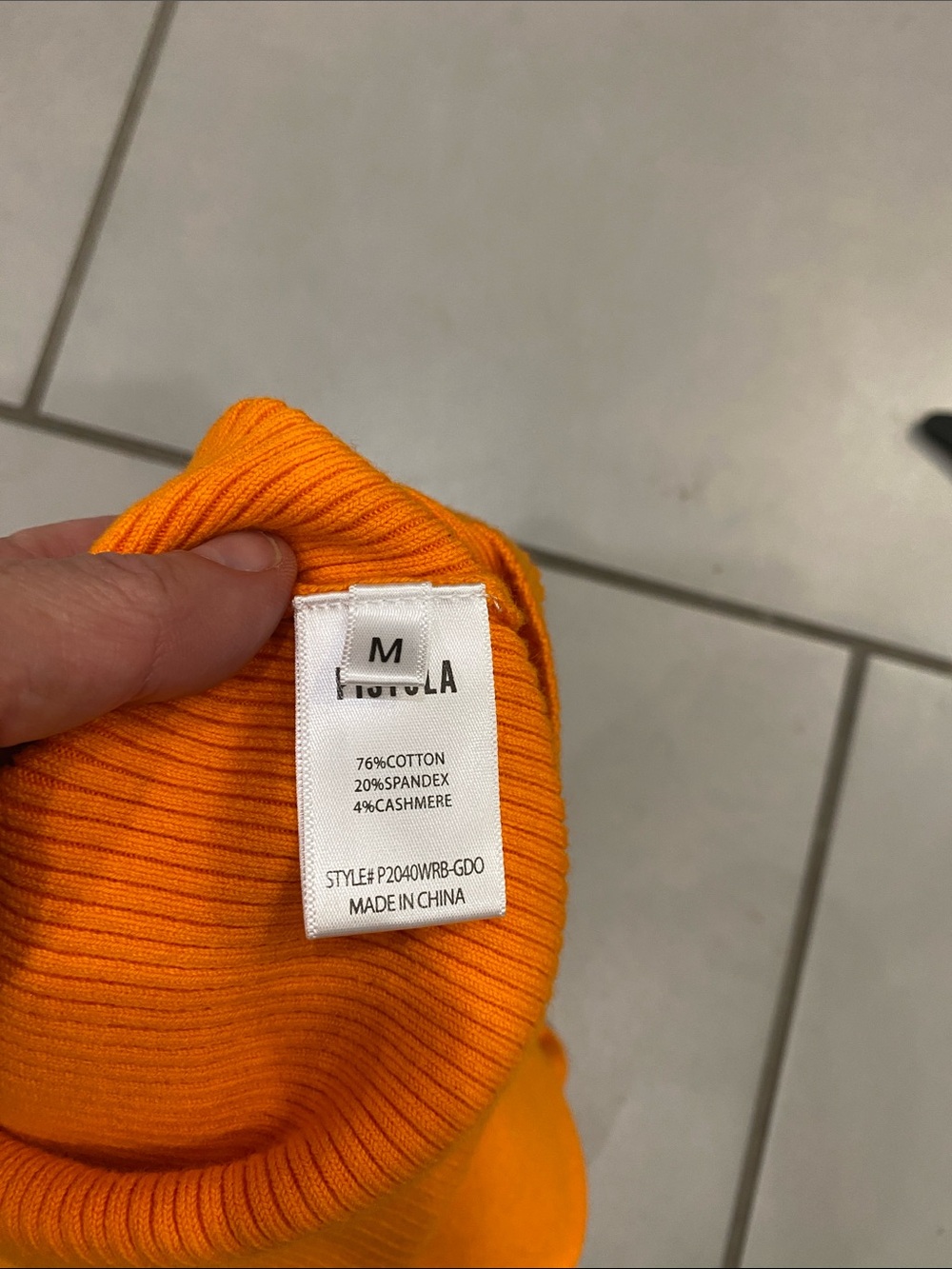 PISTOLA NWT Orange 🍊 Nella Tank size Medium - Picture 8 of 10